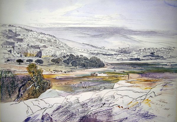 Hebrón de Edward Lear