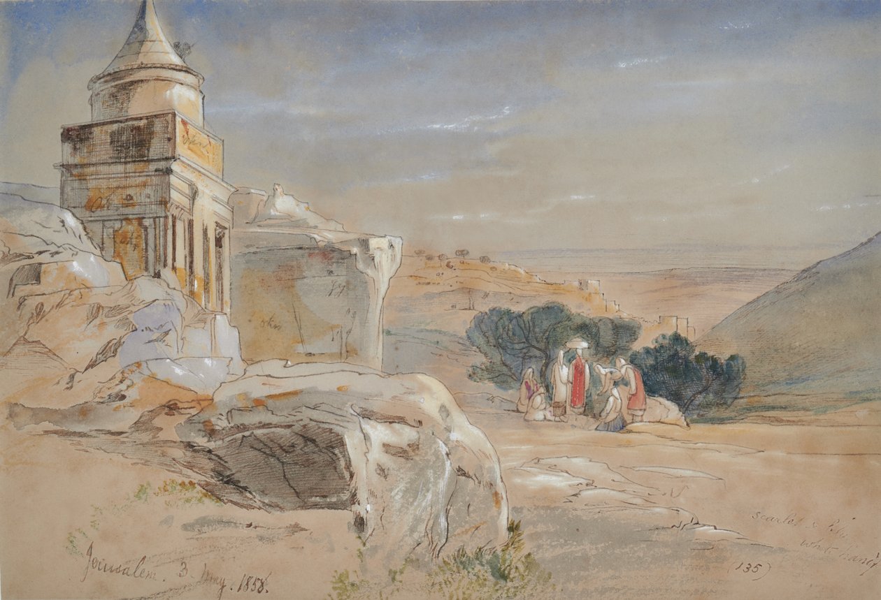 Jerusalén 3 de Edward Lear