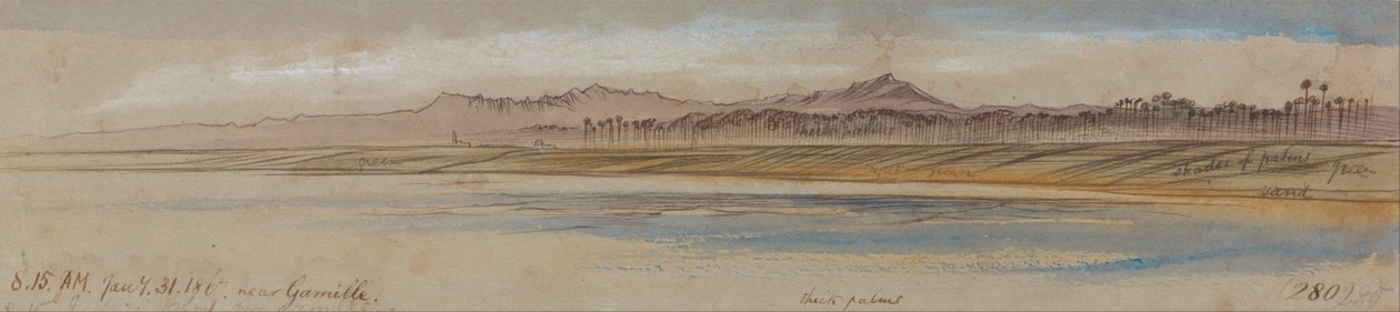Cerca de Gamille de Edward Lear