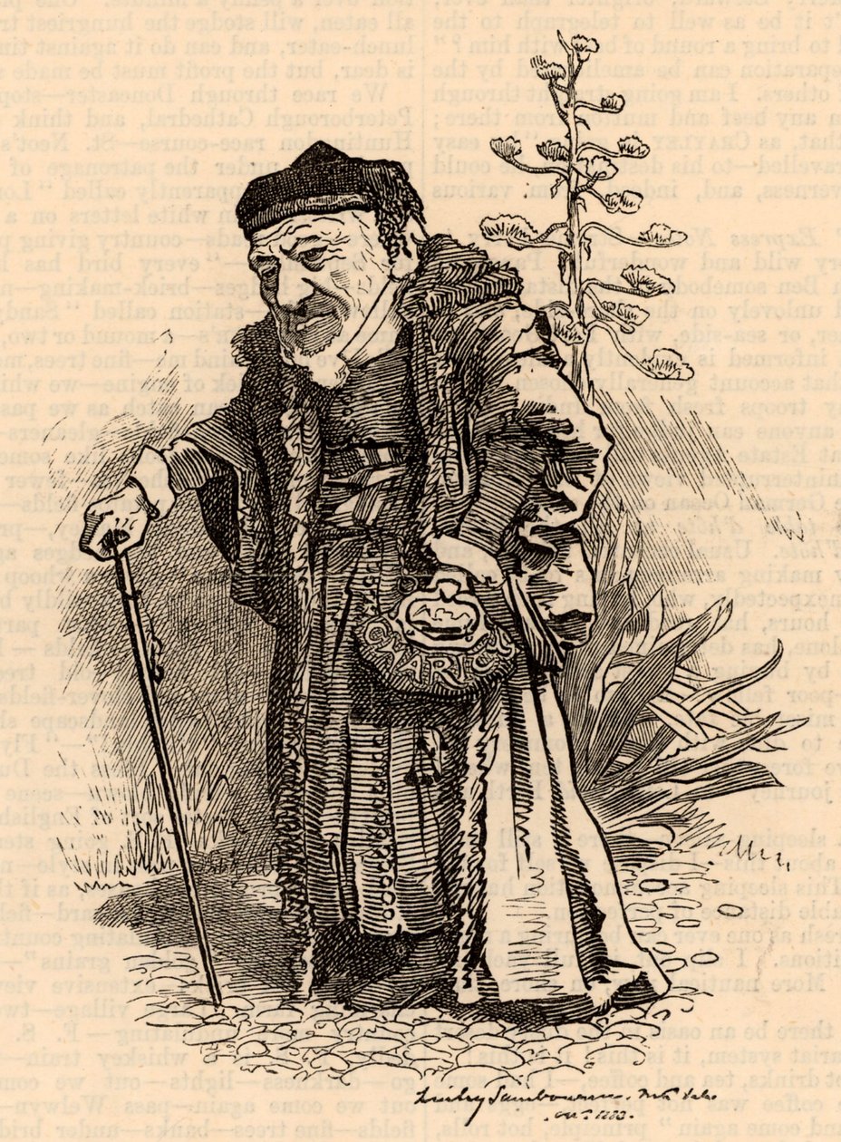 Moses Montefiore (1784-1885) de Edward Linley Sambourne