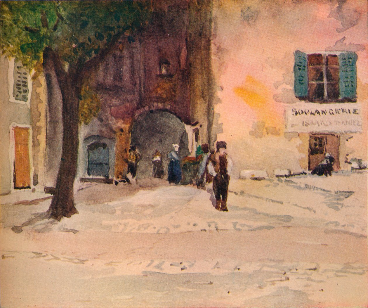 La Puerta, Tourettes, Provenza de Edward Millington Synge