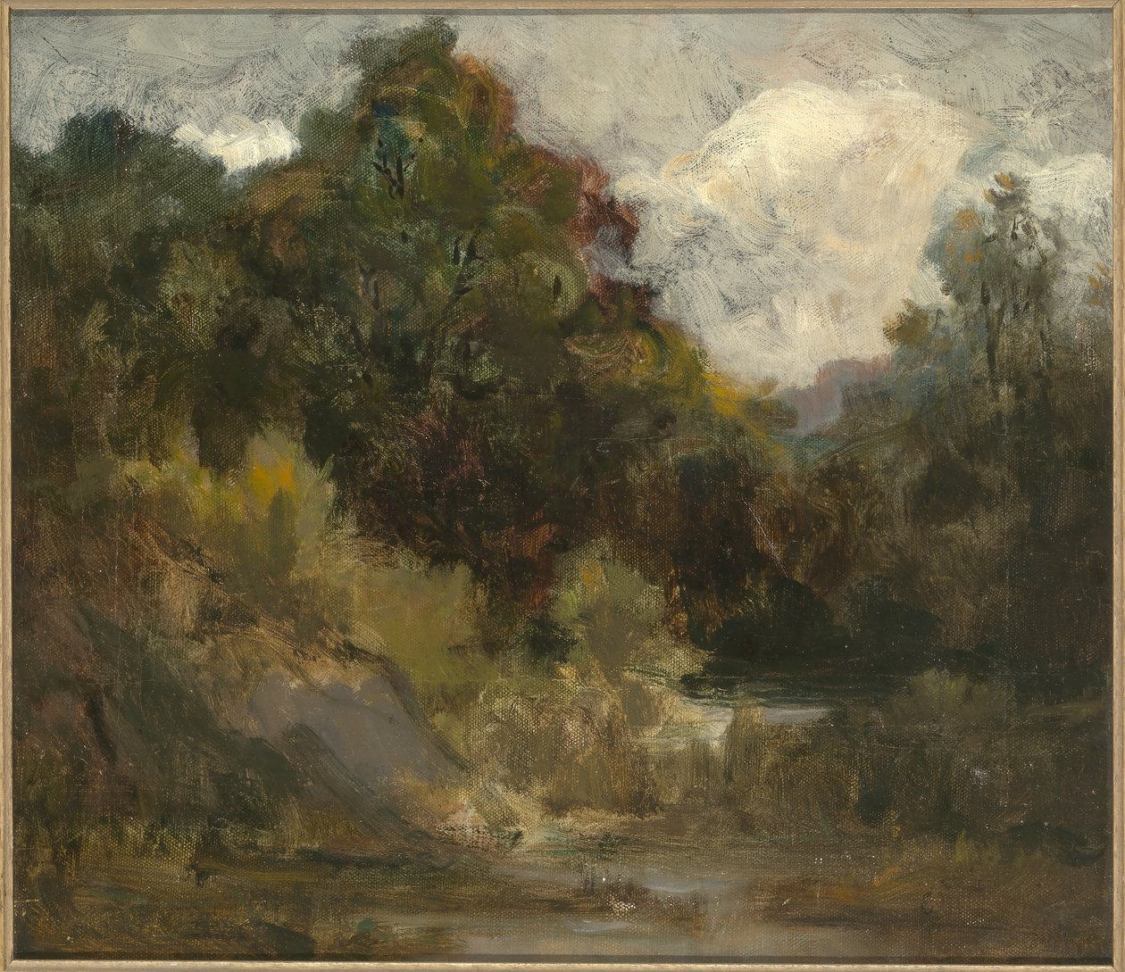 Paisaje (árboles) de Edward Mitchell Bannister
