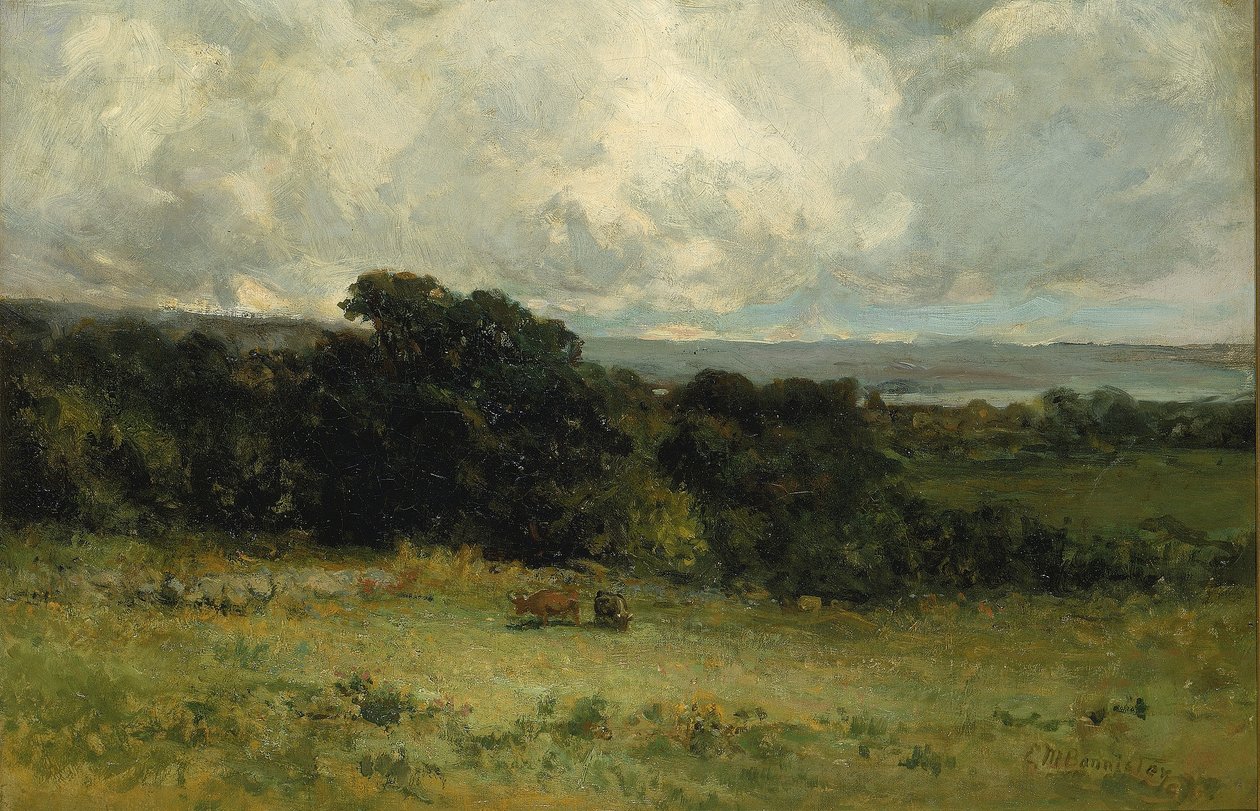 Pastos agradables de Edward Mitchell Bannister
