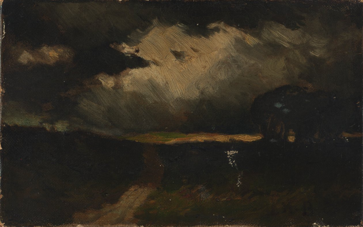 La tormenta, 1881 de Edward Mitchell Bannister