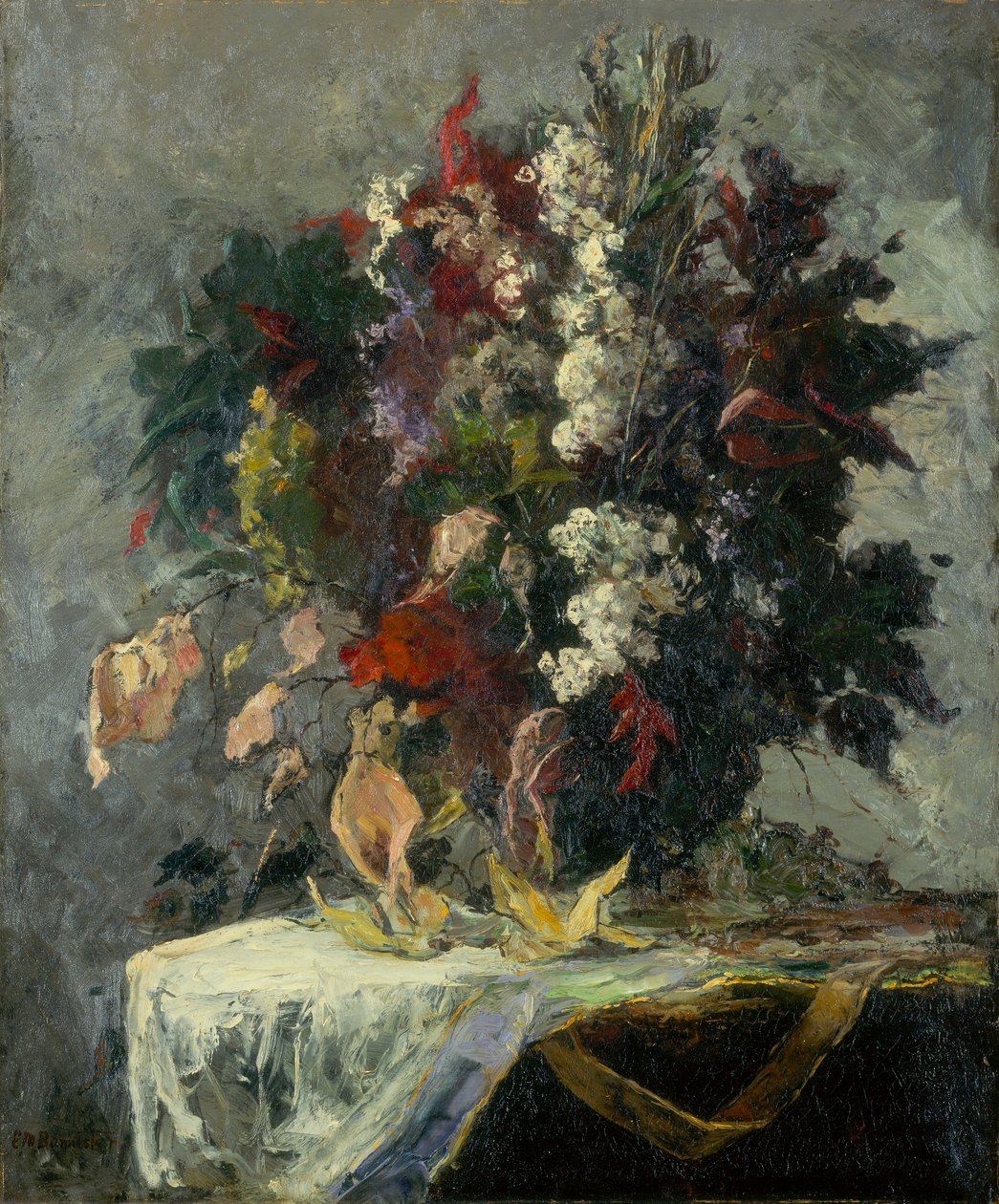 Sin título (bodegón floral) de Edward Mitchell Bannister