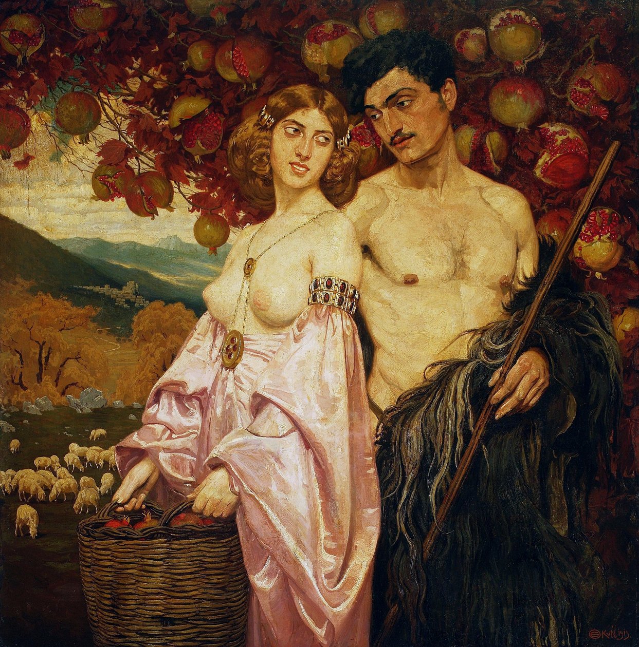 Autorretrato con una siciliana - Granadas de Edward Okun