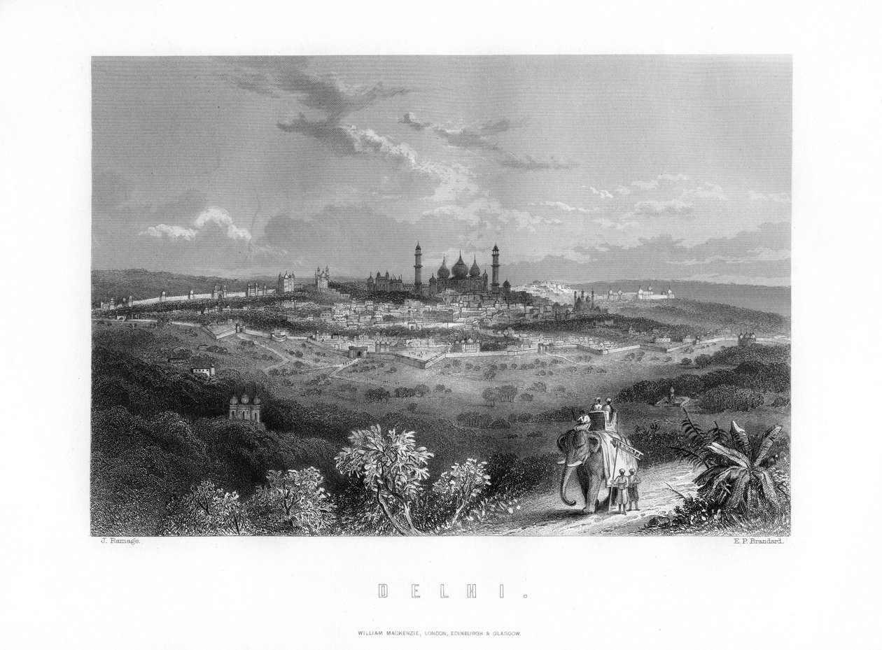 Delhi, India, 1893 de Edward Paxman Brandard