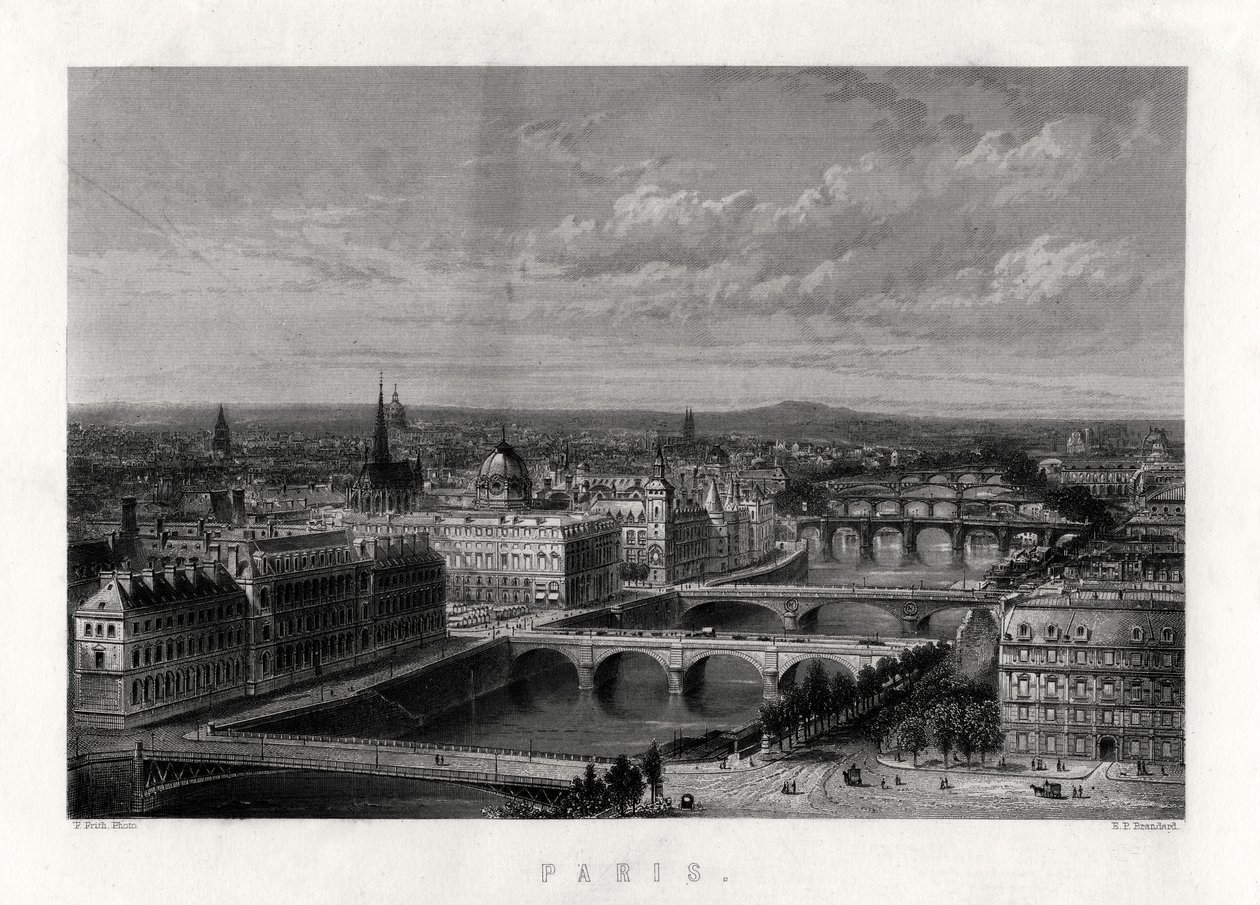 París, Francia, 1883 de Edward Paxman Brandard
