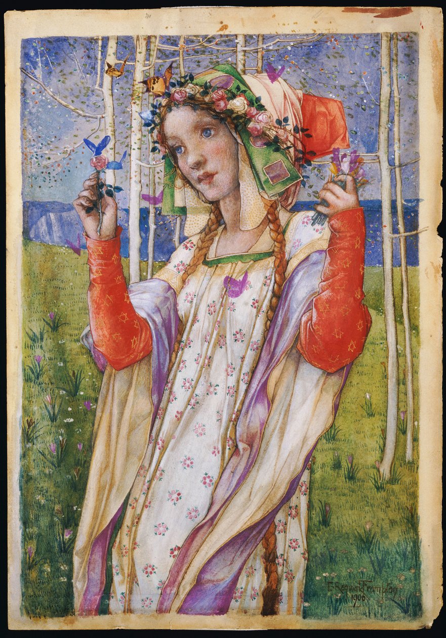 Tierra de Hadas, 1906 de Edward Reginald Frampton