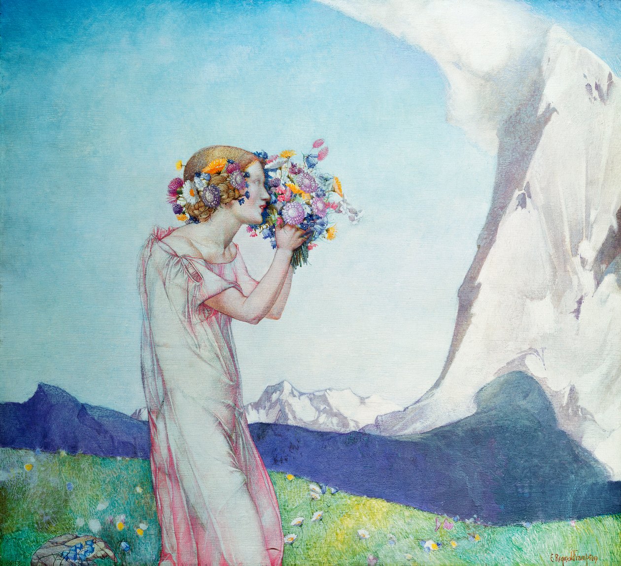 Flora Alpina de Edward Reginald Frampton