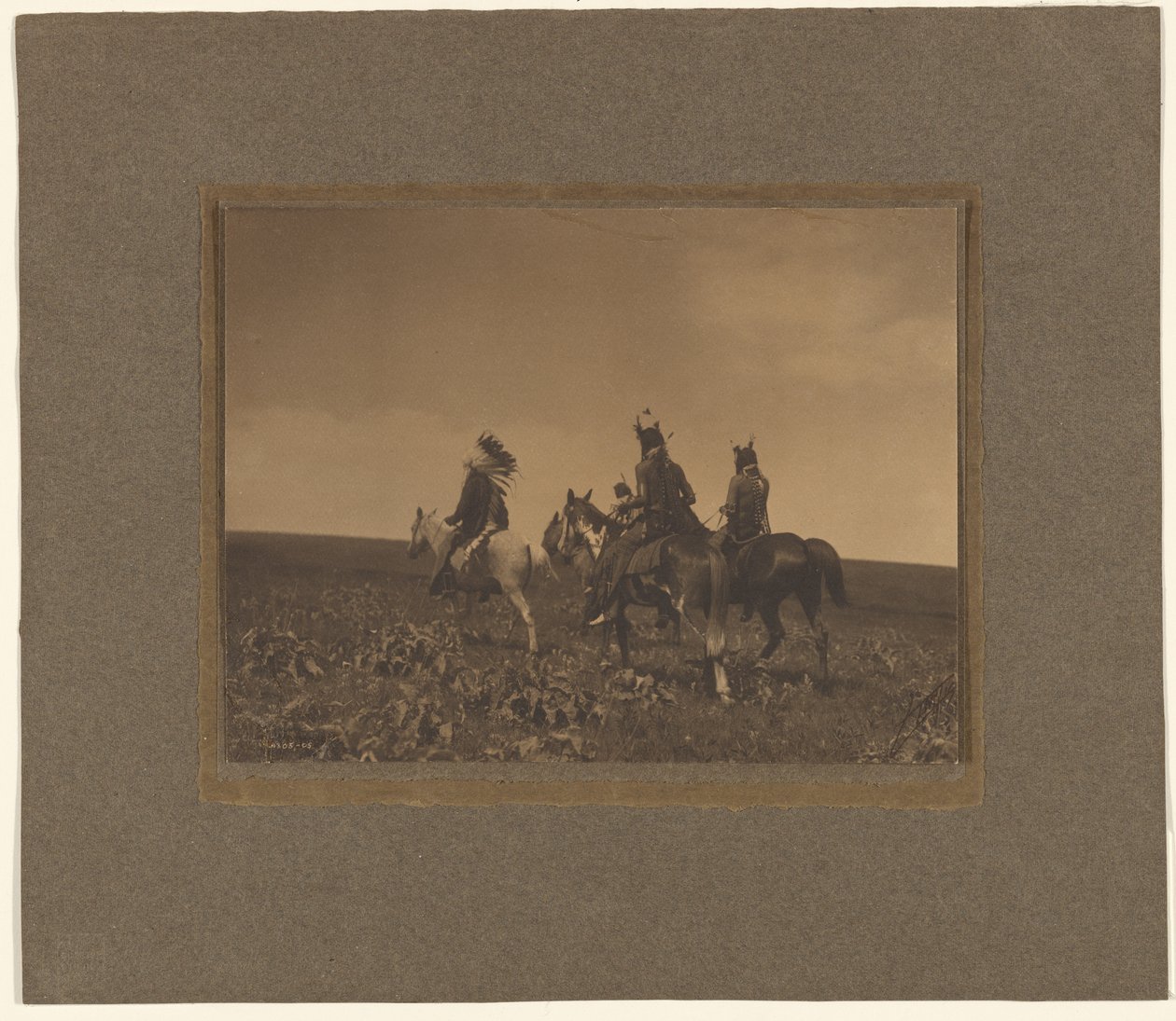 Bull Chief, Chester y Shorty de Edward S. Curtis