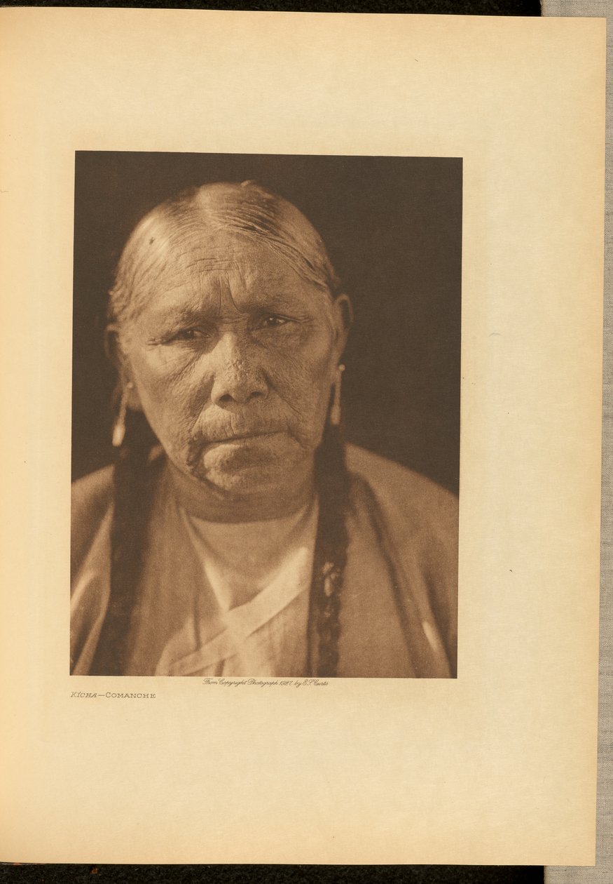 Kícha - Comanche de Edward S. Curtis