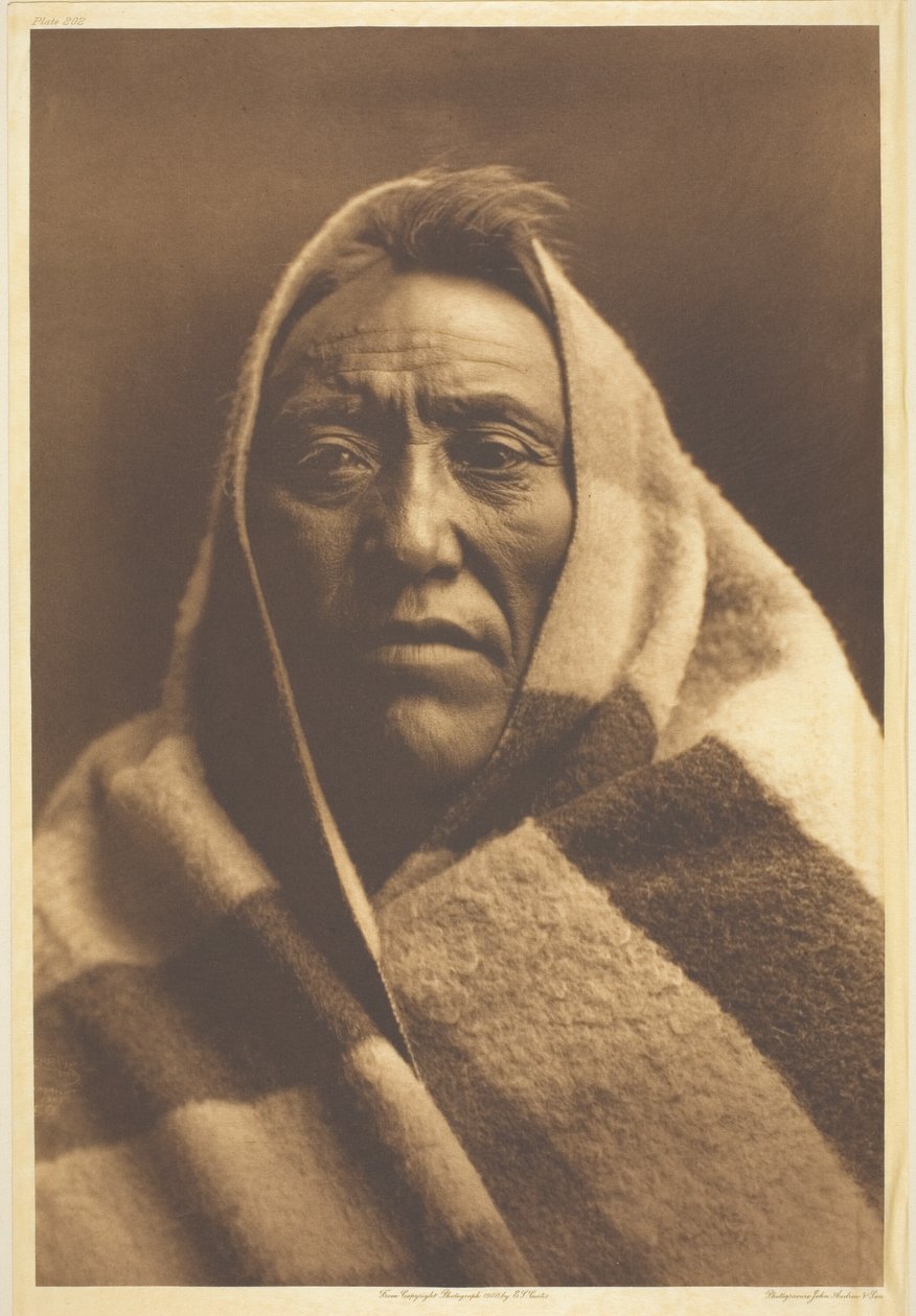 Ternera media-Piega de Edward S. Curtis