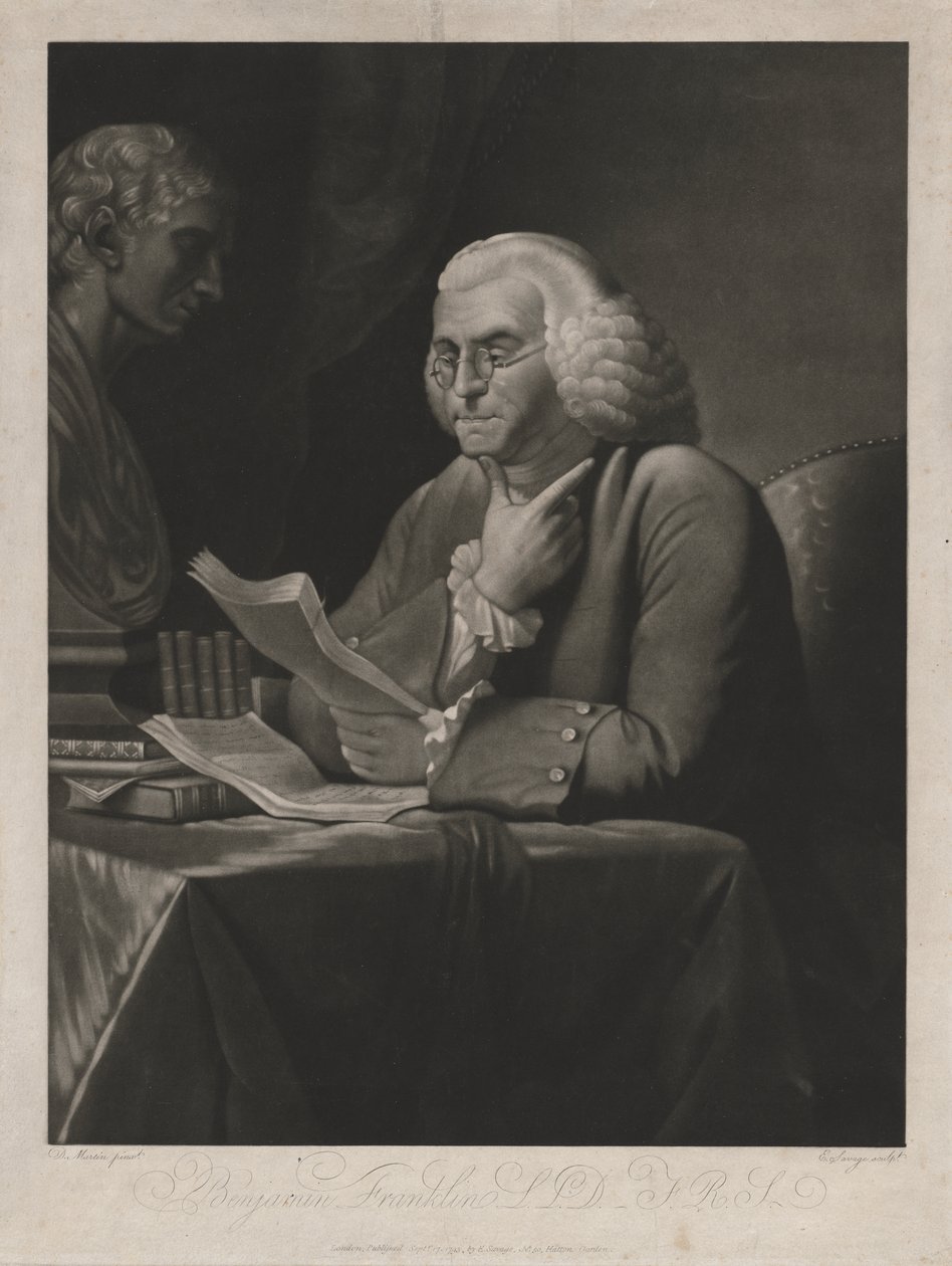 Benjamín Franklin de Edward Savage