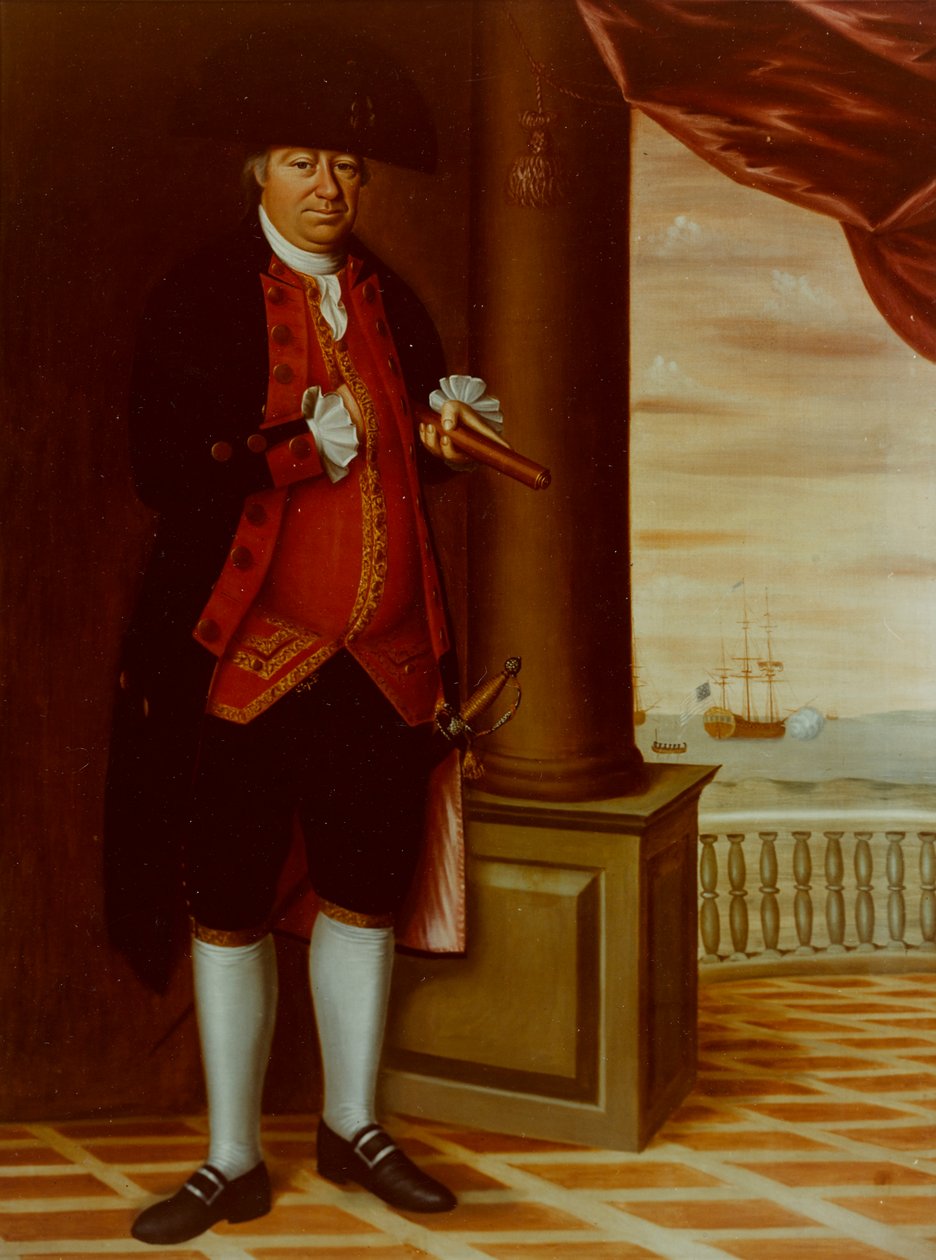 Comodoro Abraham Whipple de Edward Savage