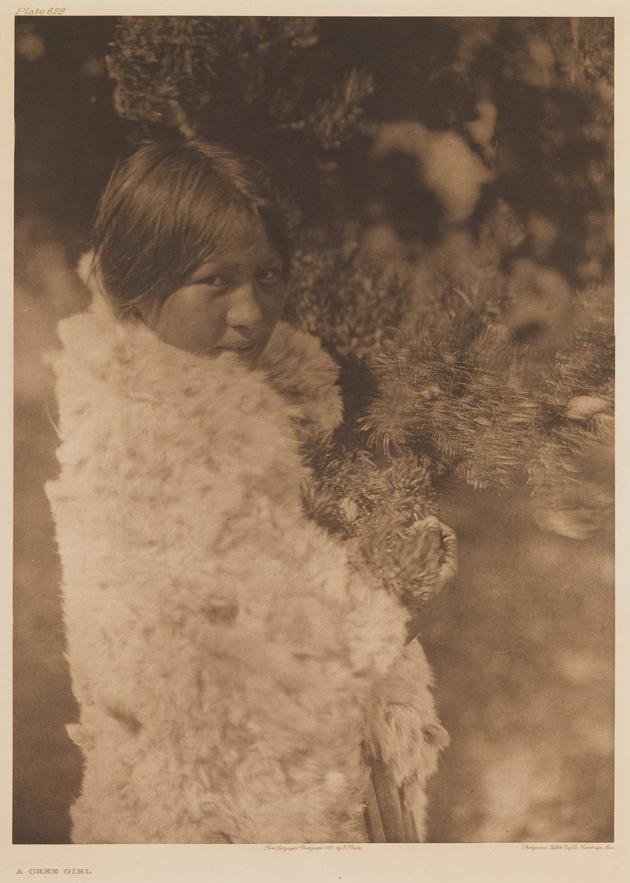 Una niña Cree de Edward Sheriff Curtis