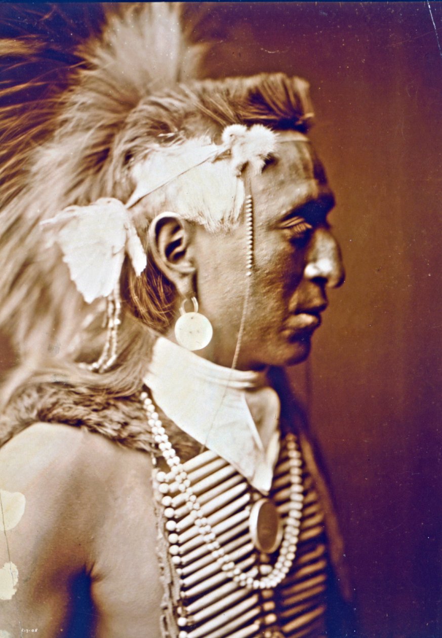 Gorra de antílope de Edward Sheriff Curtis