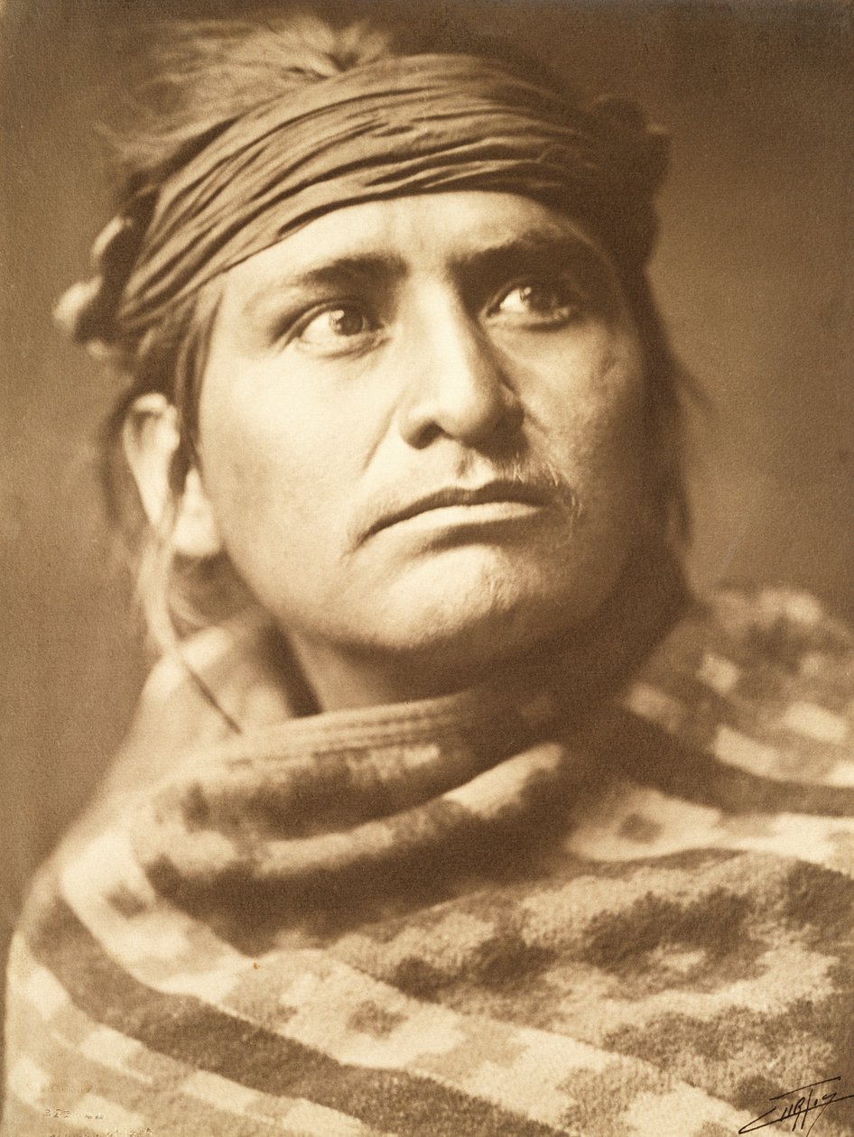 Jefe del Desierto, Navaho de Edward Sheriff Curtis