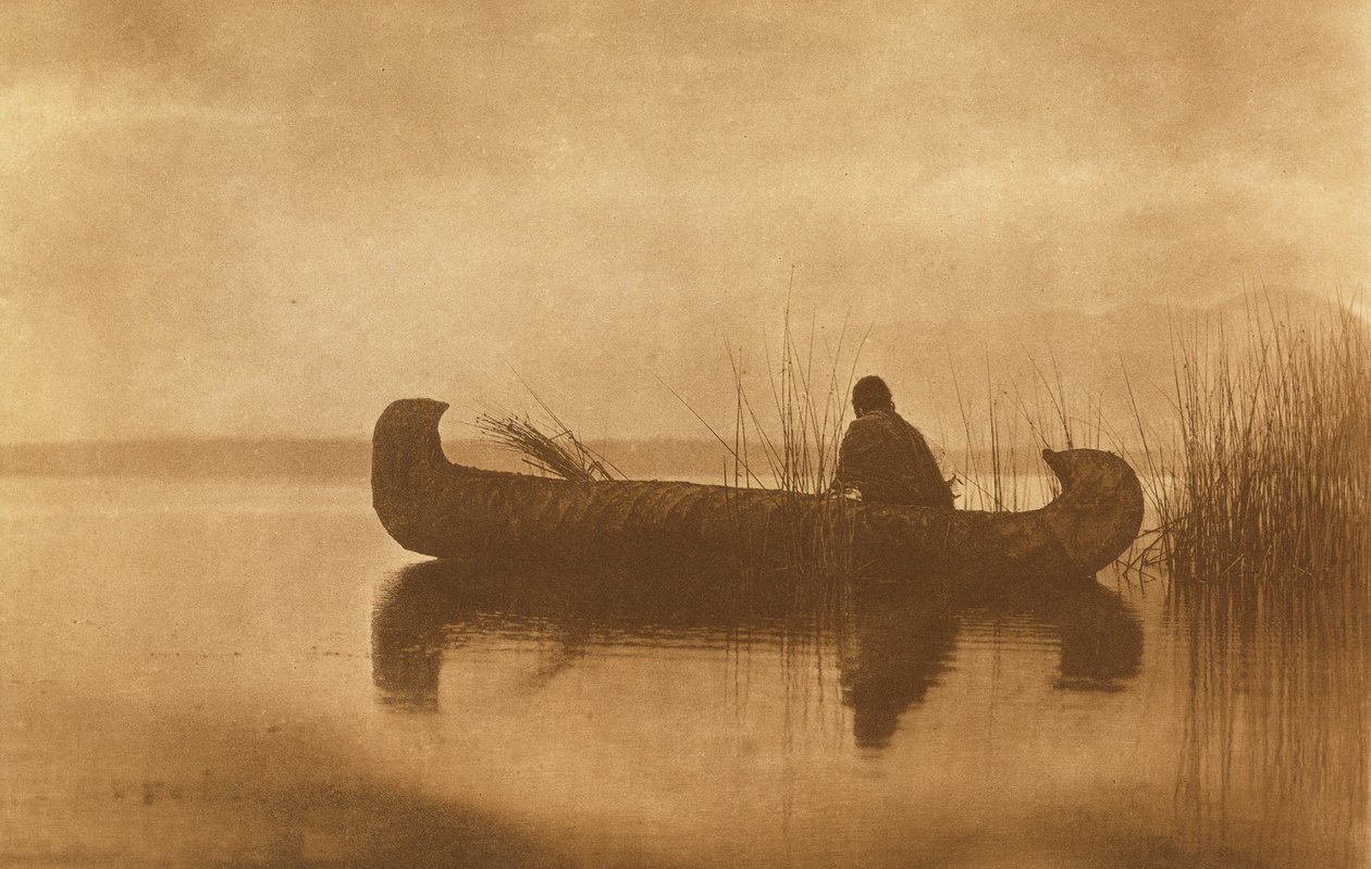 Cazador de patos Kutenai de Edward Sheriff Curtis