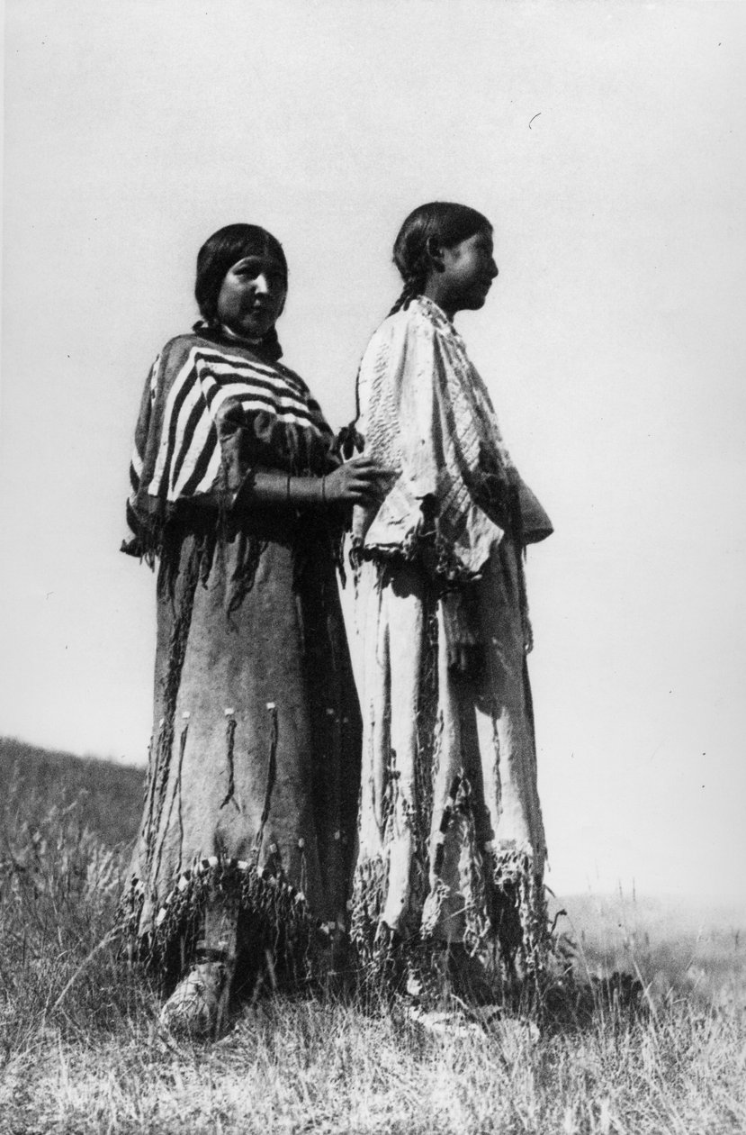 Chicas Piegan de Edward Sheriff Curtis