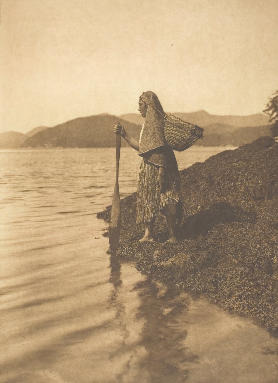 El recolector de algas de Edward Sheriff Curtis