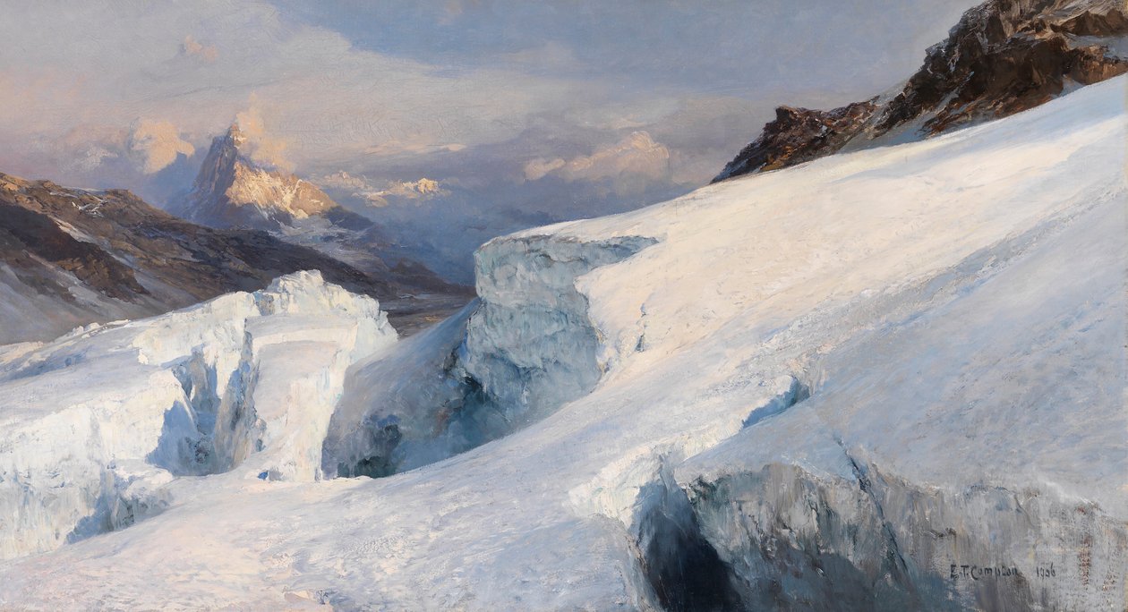 Meseta glaciar, 1906 de Edward Theodore Compton