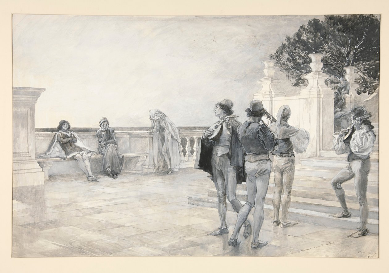 Baltasar canta: de Edwin Austin Abbey
