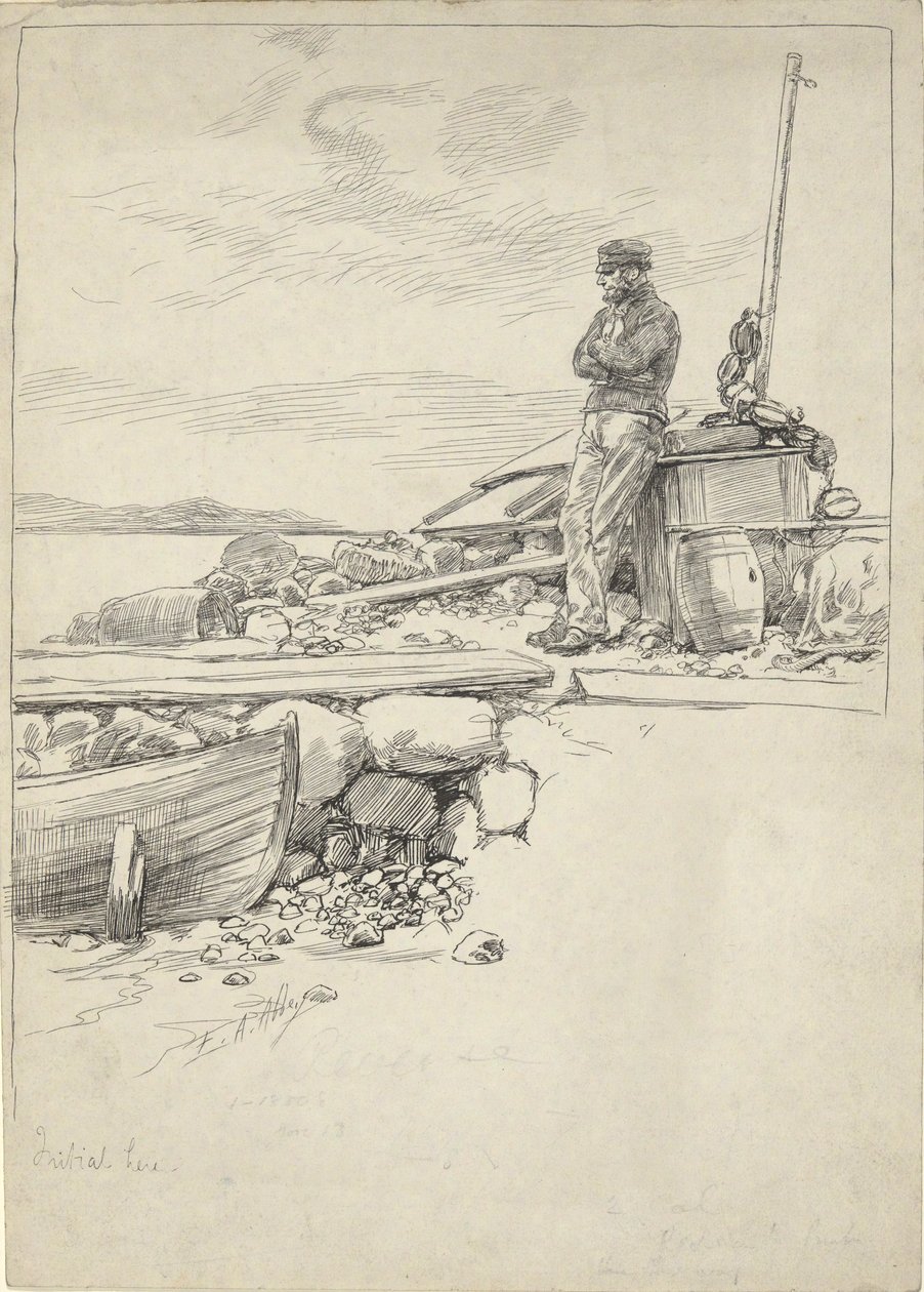 capitán arena de Edwin Austin Abbey