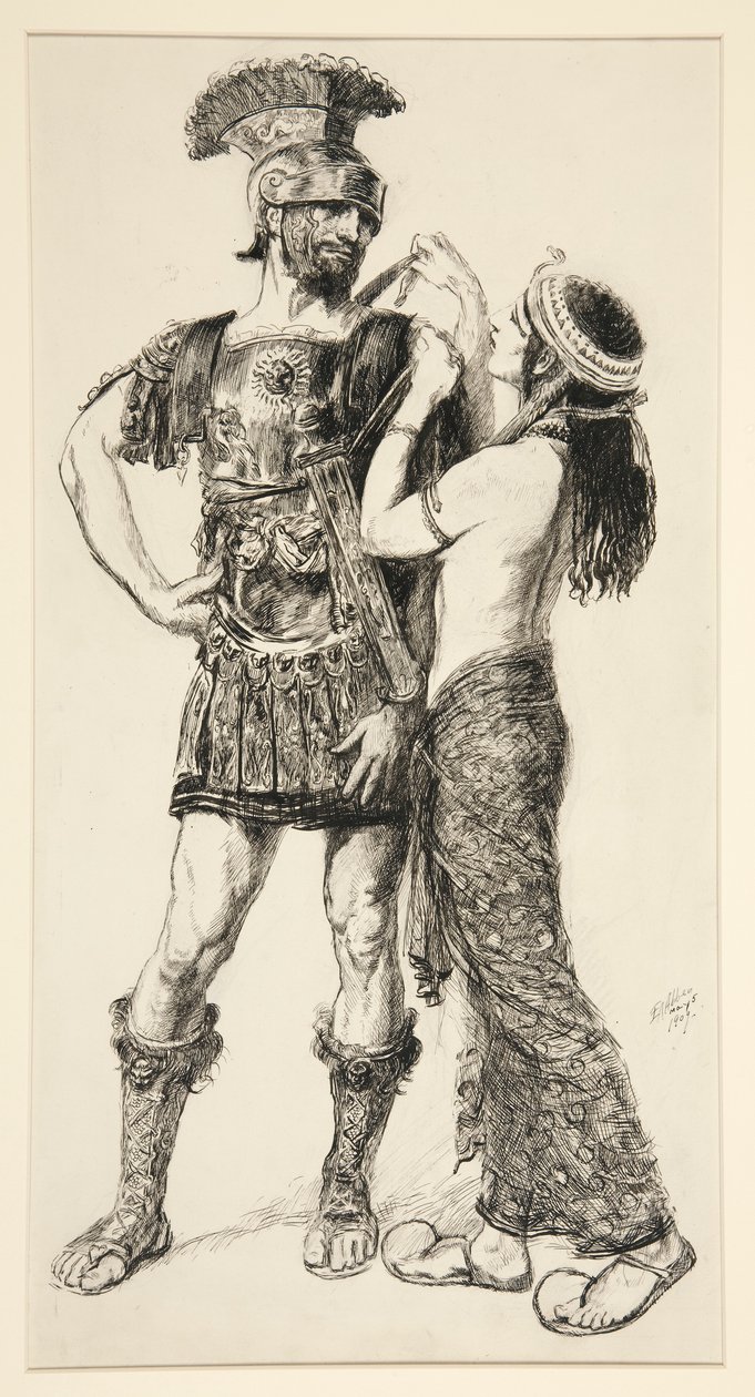 Cleopatra: de Edwin Austin Abbey