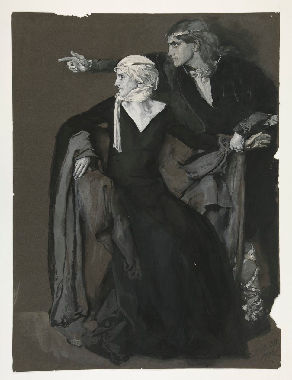 Aldea: de Edwin Austin Abbey