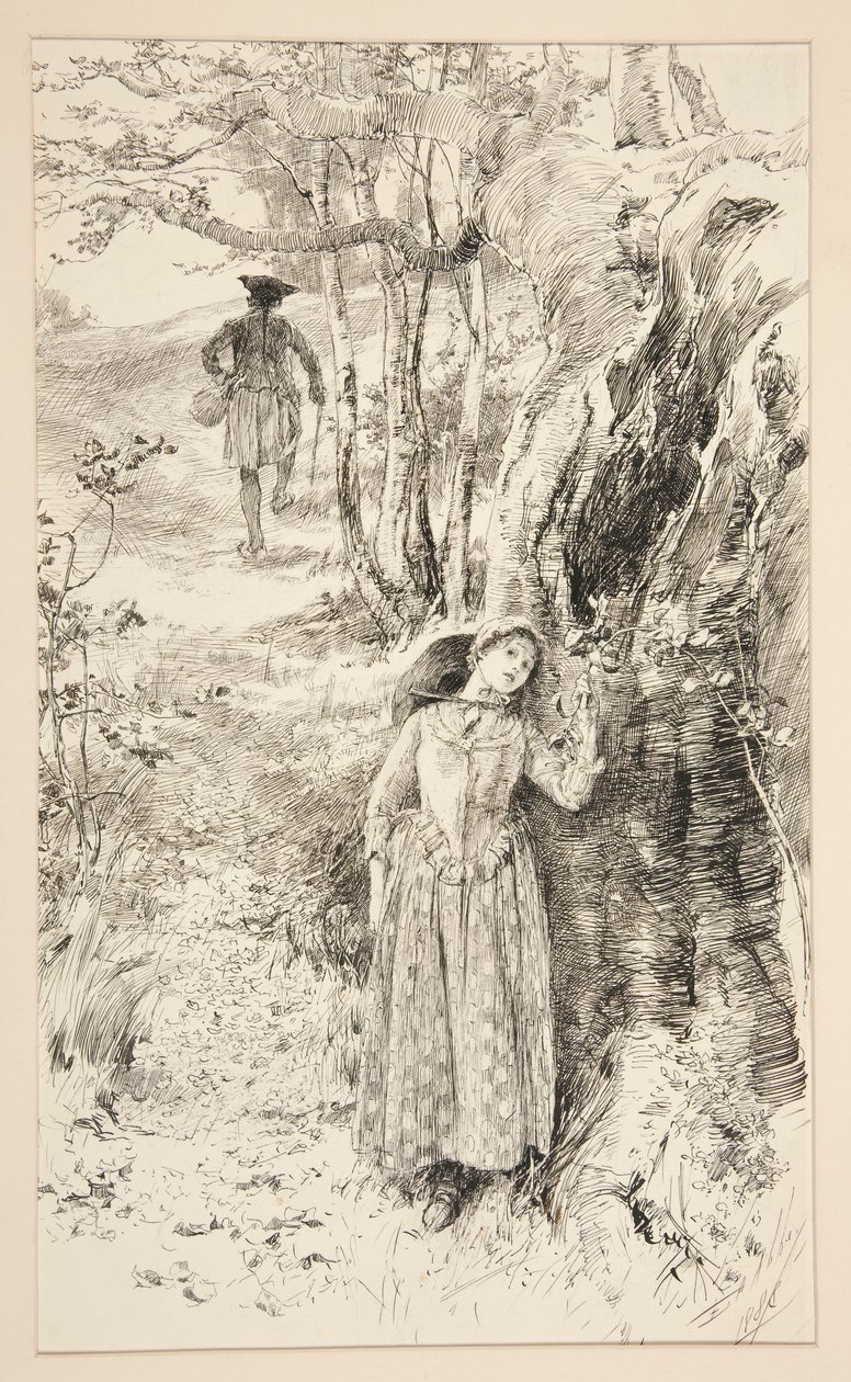 Ilustración para de Edwin Austin Abbey