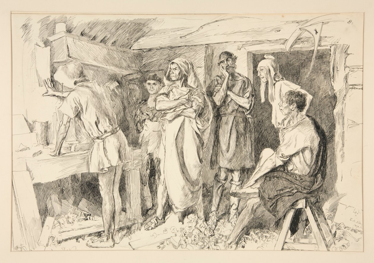 en membrillo de Edwin Austin Abbey
