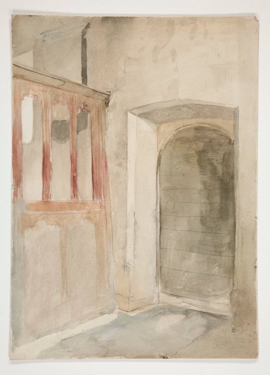 Estudio Interior de Edwin Austin Abbey