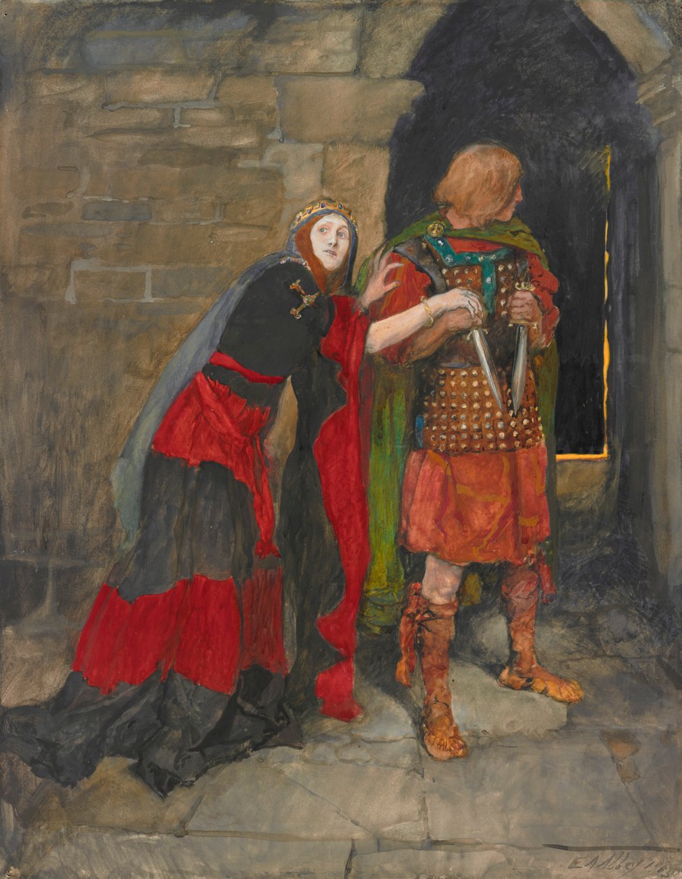 Señora Macbeth: de Edwin Austin Abbey