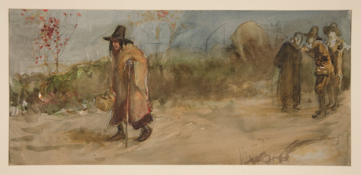 Estudiar para de Edwin Austin Abbey