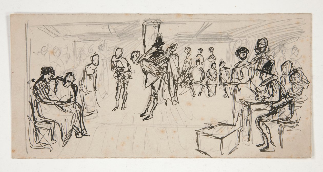 estudiar para un de Edwin Austin Abbey