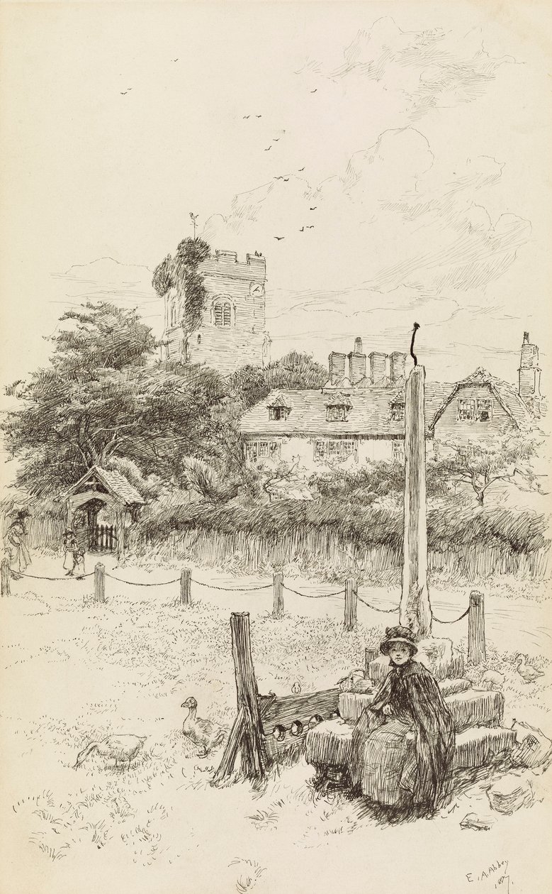 La párroco de Edwin Austin Abbey
