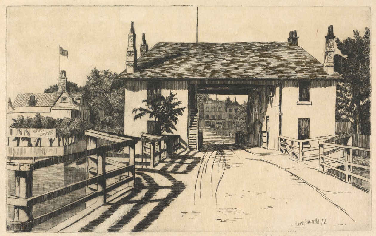 Taberna Fulham Bridge de Edwin Edwards