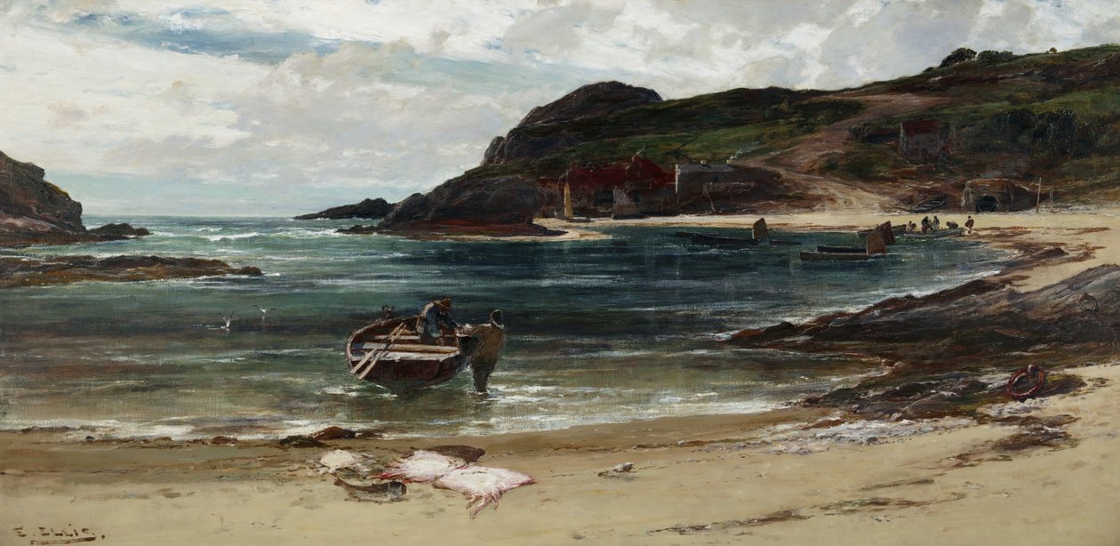 El refugio bajo la colina (Anglesey) de Edwin Ellis