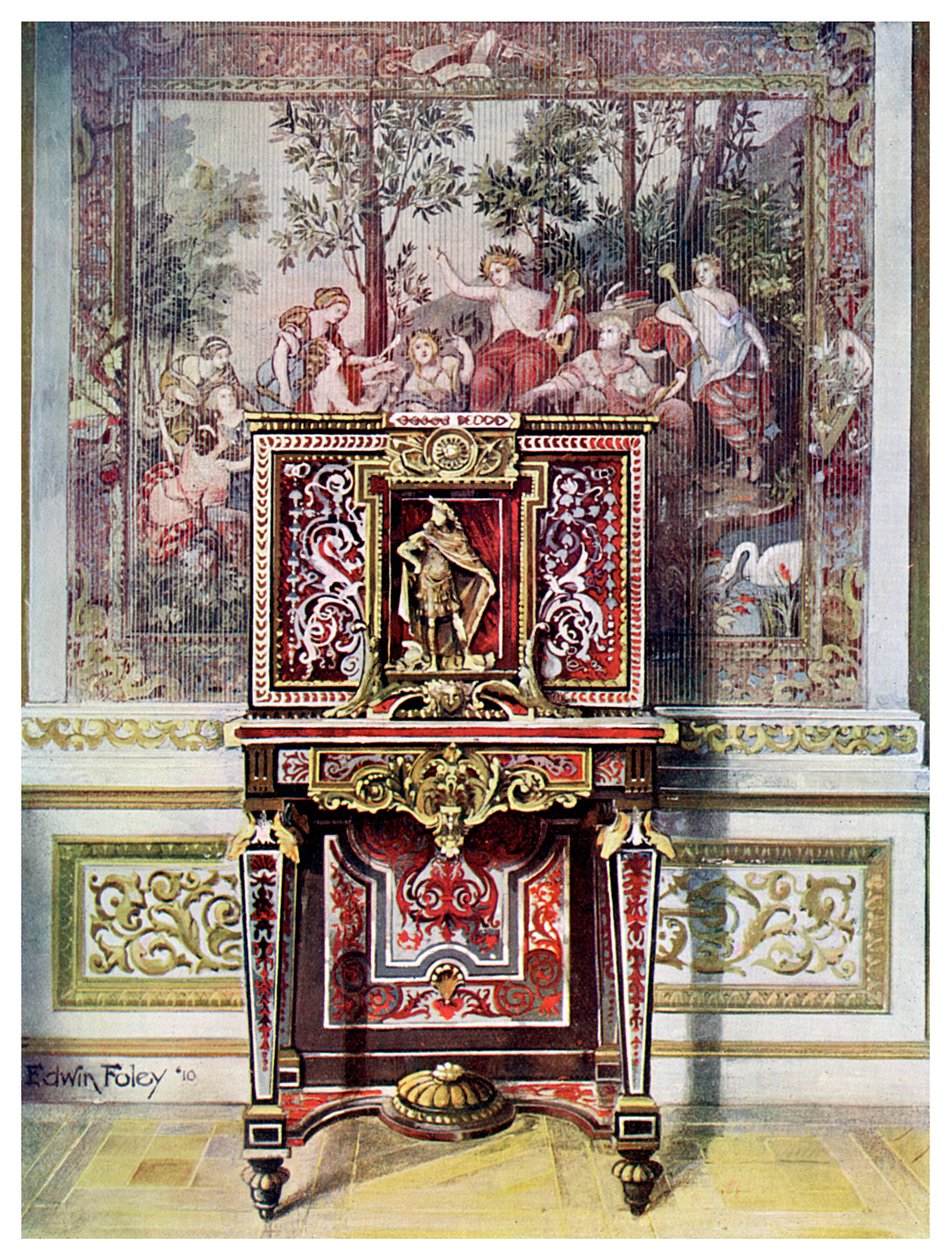 Coffret de mariage boulle, 1910 de Edwin Foley