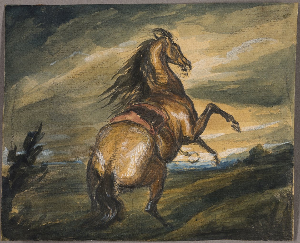 Caballo encabritado de Edwin Henry Landseer