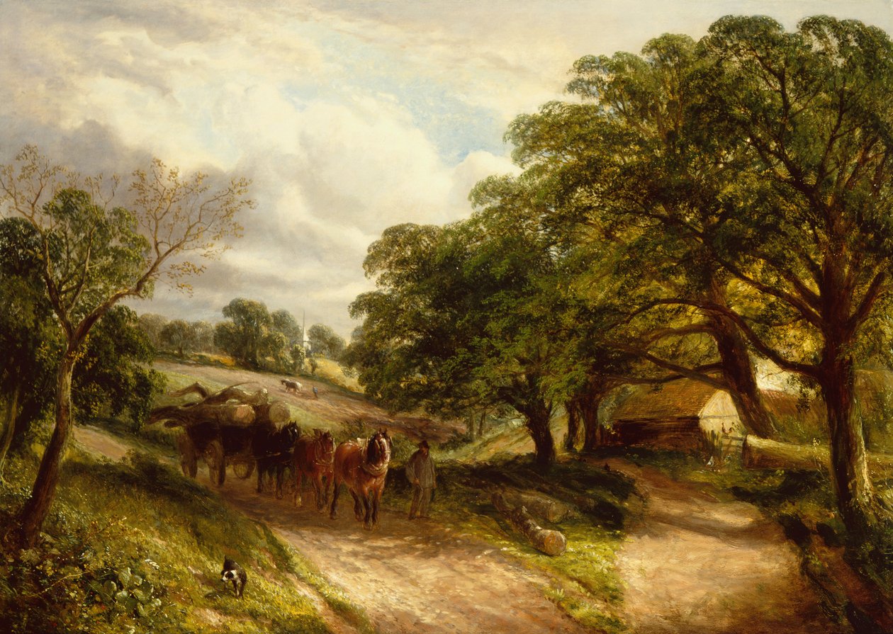 Transporte de madera de Edwin L. Meadows