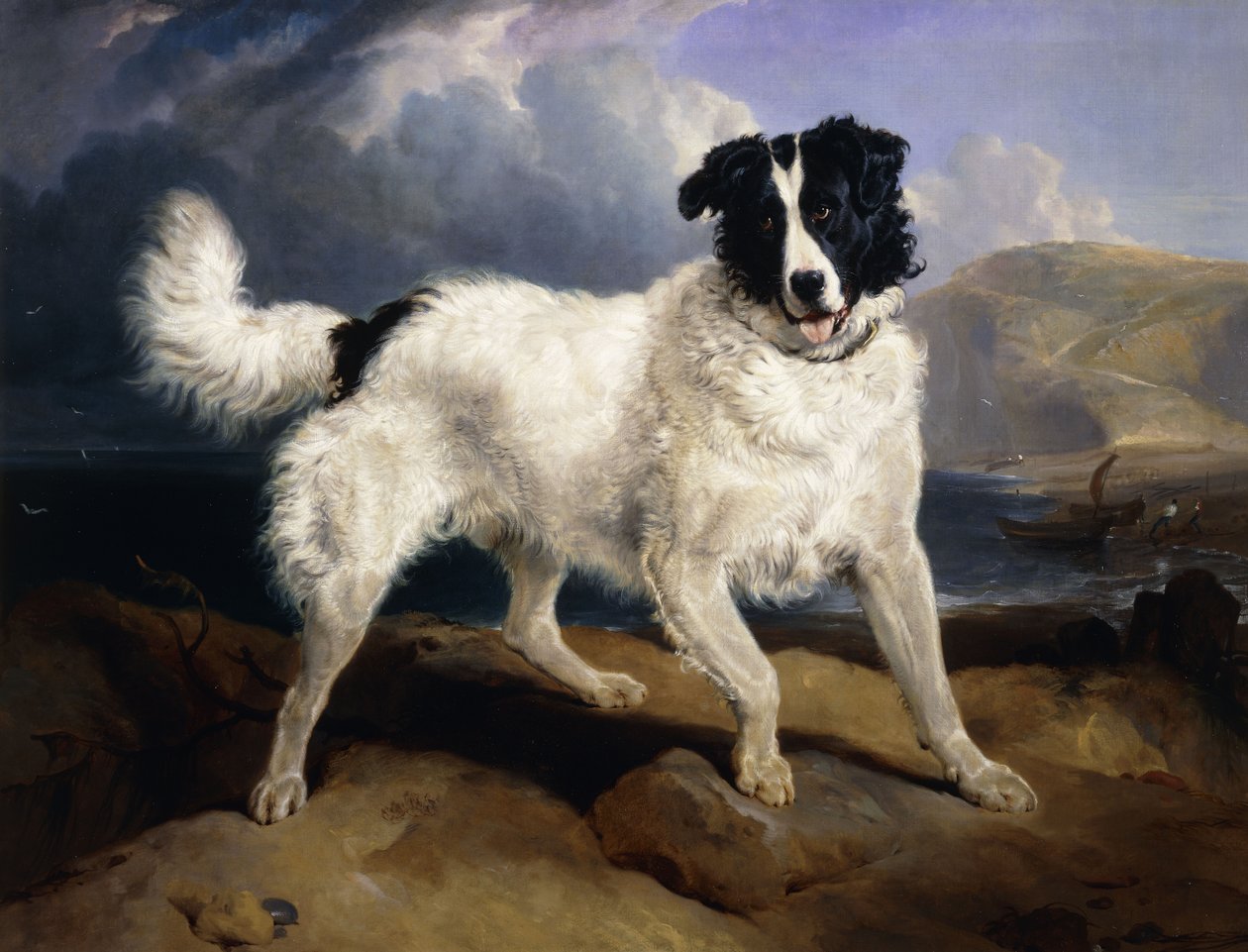 Retrato de Neptuno de Edwin Landseer
