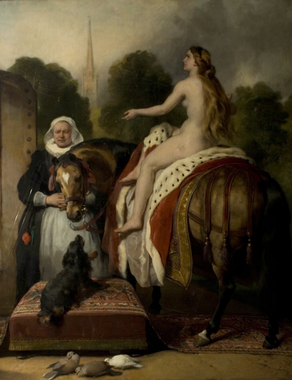 Oración de Lady Godiva, c.1865 de Edwin Landseer