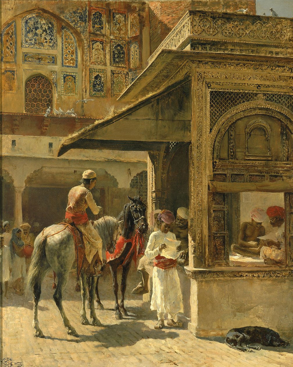 Comerciantes hindúes de Edwin Lord Weeks