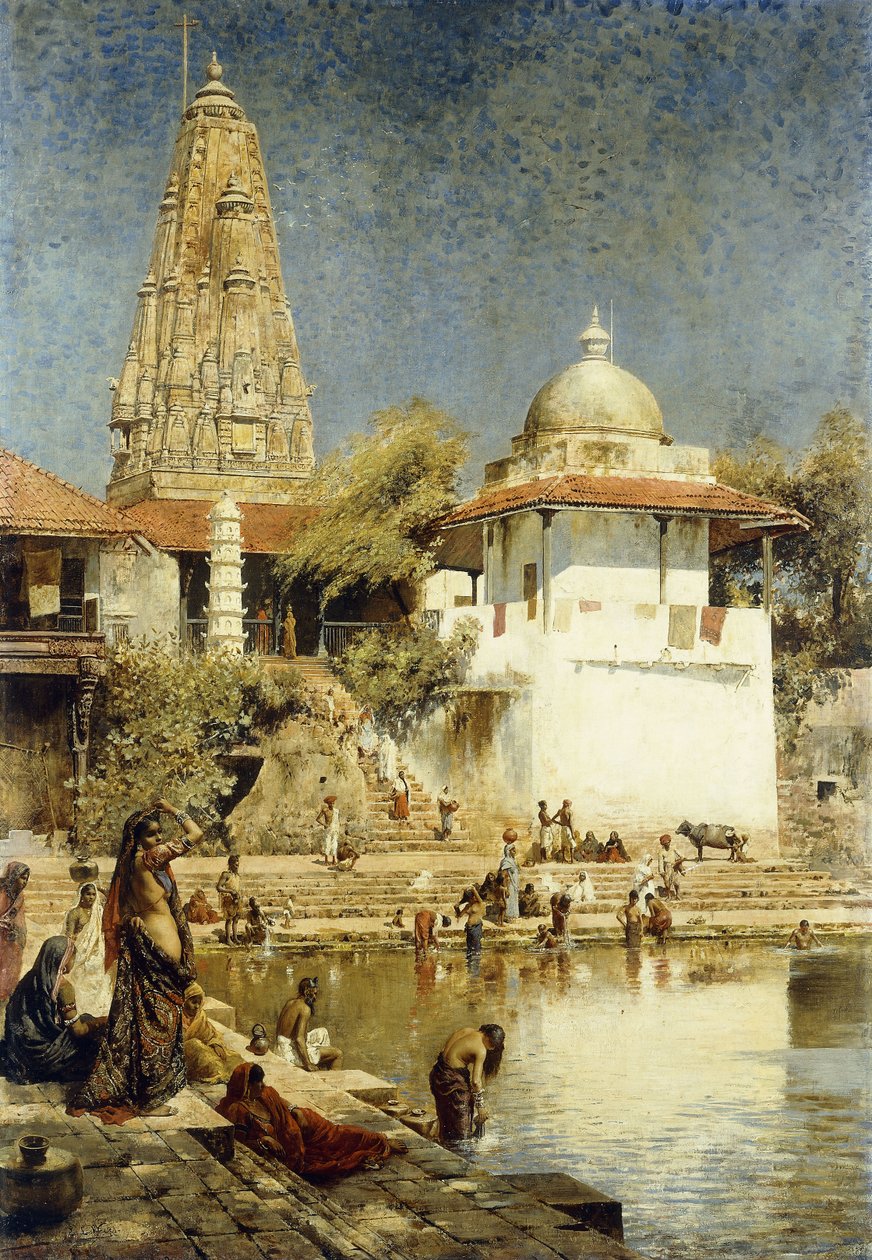 El Ganges en Benarés de Edwin Lord Weeks