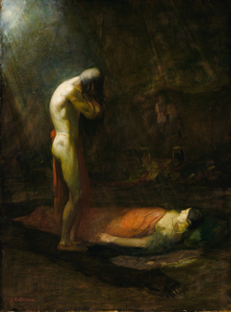 El Valiente Llorón, ca. 1892 de Edwin Willard Deming
