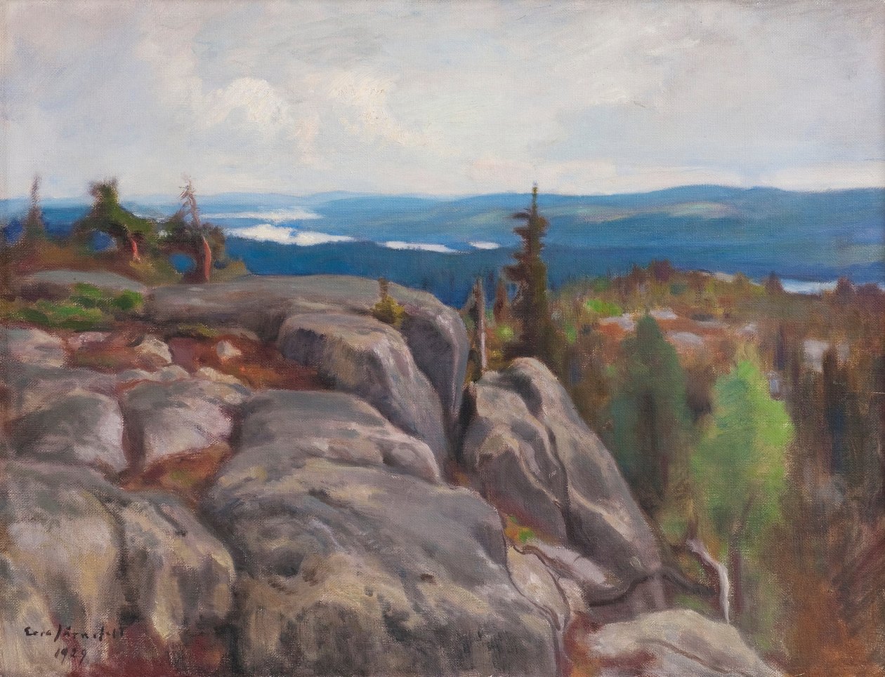 Paisaje Maisema Kolilta, 1929 de Eero Järnefelt