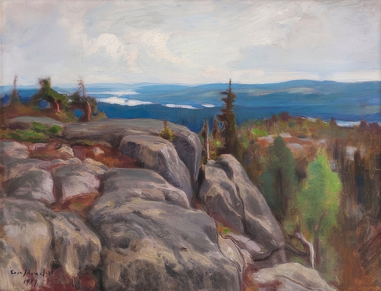 Paisaje (Maisema Kolilta). 1929 de Eero Järnefelt