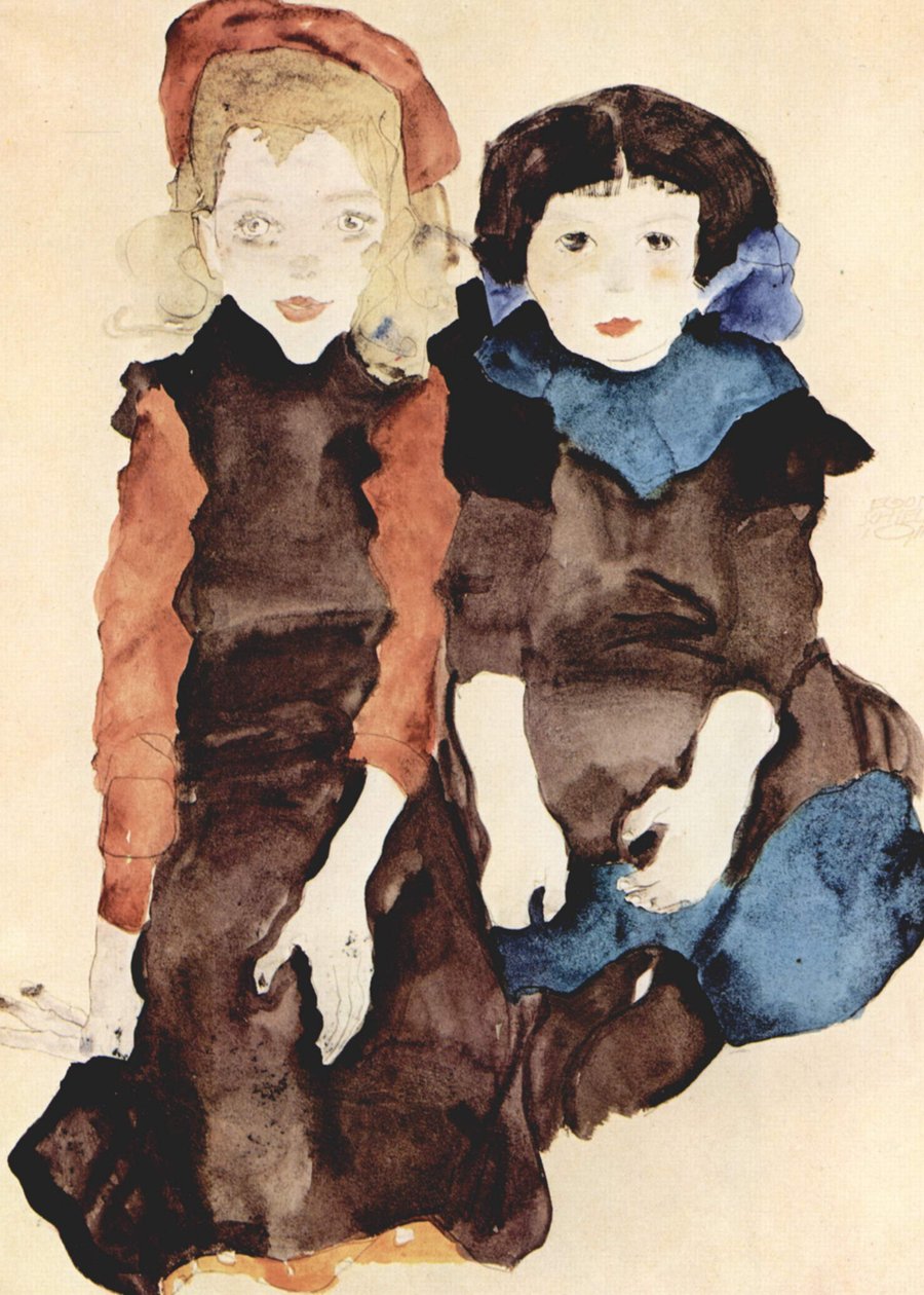 Niños de Egon Schiele